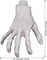 Halloween Skeleton Hands Realistic Life Size Fake Plastic Zombie Hands for Halloween Scary Props Decoration, 1 Pair